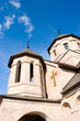 a catholic chirch and the blue sky