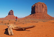 The Monument Valley in Arizona