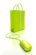 bag mouse green bag mouse green