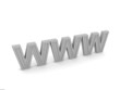 3d World Wide Web internet symbol