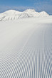 Snow grooming machine tracks Snow grooming machine tracks