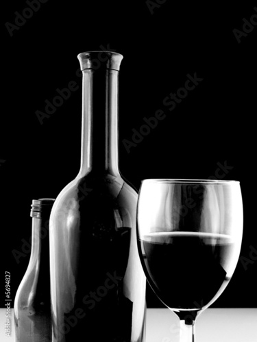 Vin en noir et blanc 01