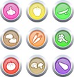 Illustration: vegetable buttons vegetable buttons