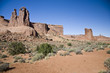 The Three Gossips and Sheep Rock - Arches National Park