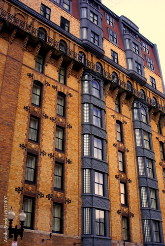 Photo: very ornate and colorful apartment building in boston very ornate and colorful apartment building in boston