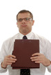 businessman with the briefcase