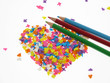 Valentine Heart illustration with sugars