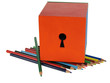 Wood Crayon with hand made Box
