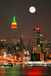 Manhattan Skyline at Christmas Eve Manhattan Skyline at Christmas Eve