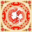 Photos : Paper cut dragon