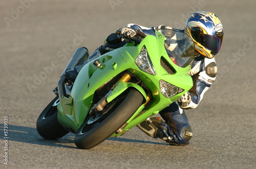 Moto in pista