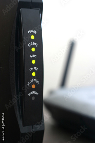 Photo: Broadband Modem Broadband Modem