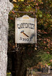 A colonial carpenter shop sign 