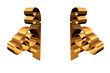 Brackets with a modern 3D look based on a victorian design