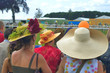 France,hippodrome de Chantilly : chapeaux
