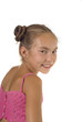 Portrait of a beautiful young girl