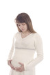 Smiling pregnant woman III