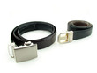Black leather belts Black leather belts