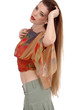 Beautiful Woman with long hair