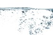 Air bubbles isolated over white Air bubbles isolated over white