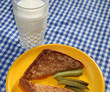 Grilled Cheese and Milk