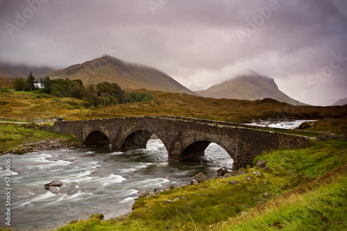 Bridge on Sligachan  Isle of Skye, Scotland