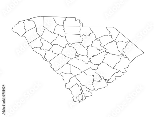 Illustration: South Carolina Counties South Carolina Counties