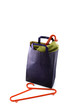 blue paper bag with yellow fashion for sale