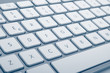 Foto: Detail of wireless aluminum keyboard, with shallow DOF Detail of wireless aluminum keyboard, with shallow DOF
