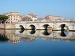 This Roman bridge in Rimini