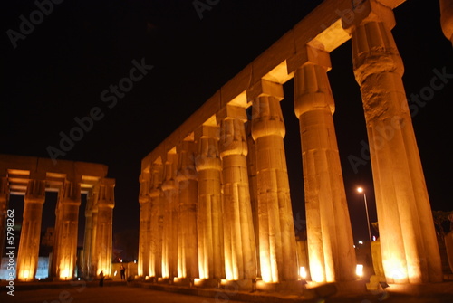 Photo: columns at Luxor Temple Egypt 3 columns at Luxor Temple Egypt 3