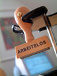 Stempel Arbeitslos