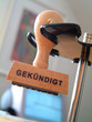 Stempel Gekündigt
