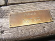 plaque paris