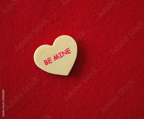 Photo: Conversation Heart - Be Mine Conversation Heart - Be Mine