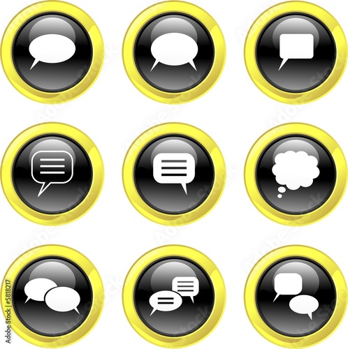 Illustration: callout icons callout icons