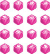 Applications Cube Icon Series Set Applications Cube Icon Series Set