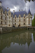 chateau d'azay-le-rideau, en touraine, france