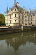 chateau d'azay-le-rideau, touraine, france