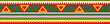 Vector ornament with geometrical figures