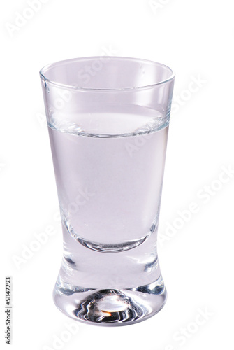 Shotglasses of vodka Shotglasses of vodka