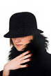 Foto: Incognito woman face Incognito woman face