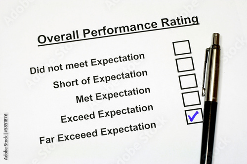 Photo: Overall Performance Rating Form 2 Overall Performance Rating Form 2