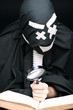 black mime