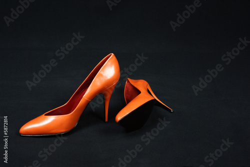 orange pumps orange pumps