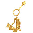 Male Sex Symbol In Meditation