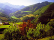 The pyrenees on the france spain border 