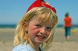Mädchen am Strand Mädchen am Strand