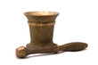 Bronze mortar with pestle Bronze mortar with pestle