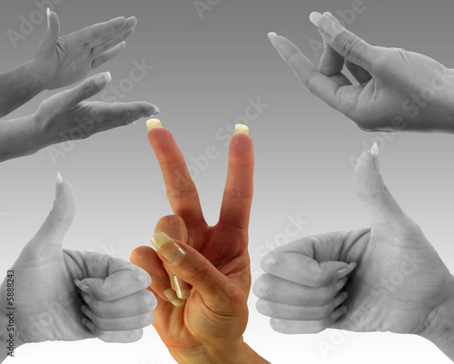 Photo: Successful images from a businesswoman giving the thumbs up. Successful images from a businesswoman giving the thumbs up.